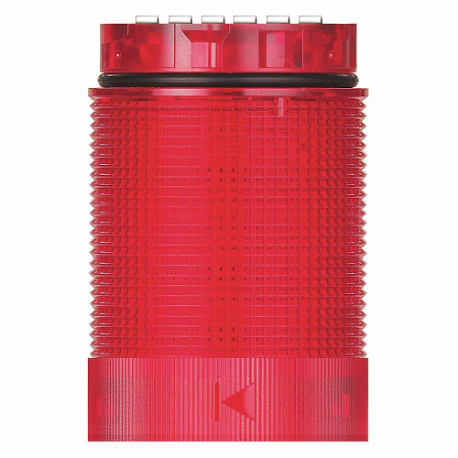 Módulo de Luz de Torre Multimodo, 24 VCA/CC, Rojo, Continuo/Pulso, 40 mm de Diámetro, 12, LED