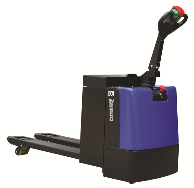 WESCO 170013 Heavy Duty Powered Walkie Pallet Truck, 26.5" Width, 4400 Lbs Capacity | AG7JDA