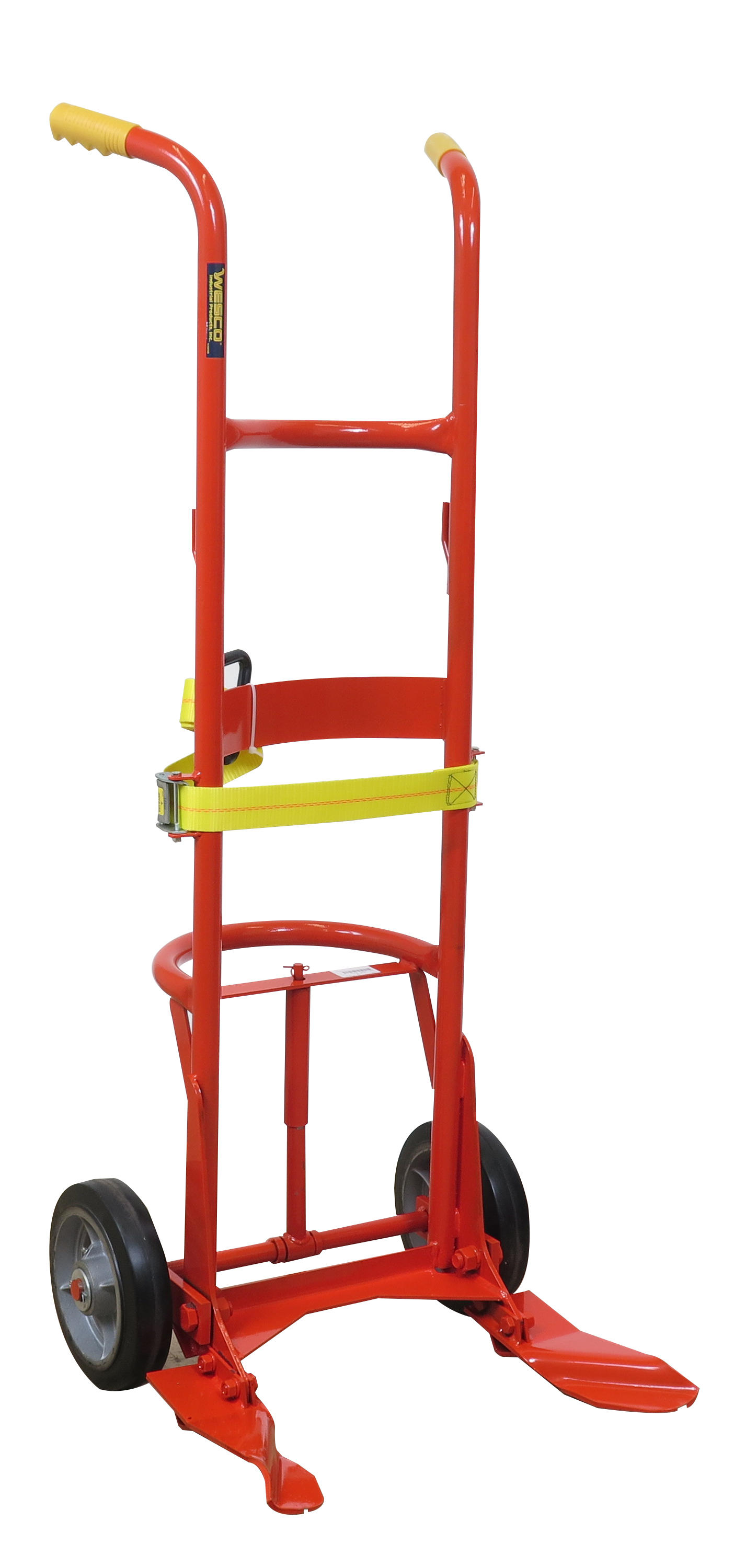 WESCO 240081 Steel, Poly, Fiber Drum Truck, Rubber, 1000 Lbs Capacity | AG7HEP 40BT