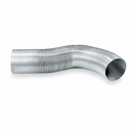 柔性管道，直徑 5 英寸，長度 30 英尺，0.05% 蒸氣傳輸，鋁，最高溫度 500 華氏度