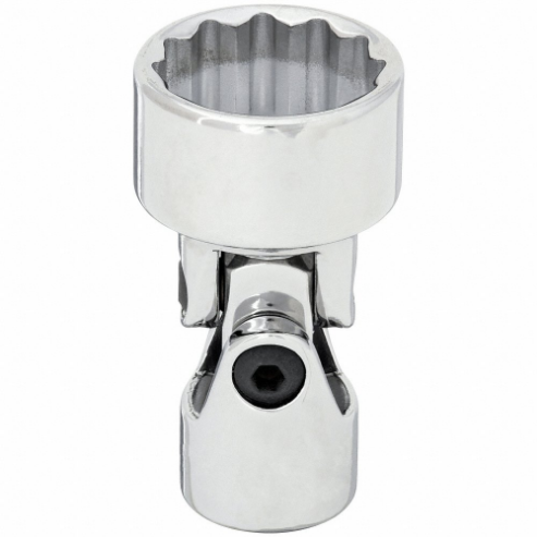 WESTWARD 10E899 Flex Socket 3/8 Inch Drive 11/16 Inch 12 Point Standard | AA2ECR