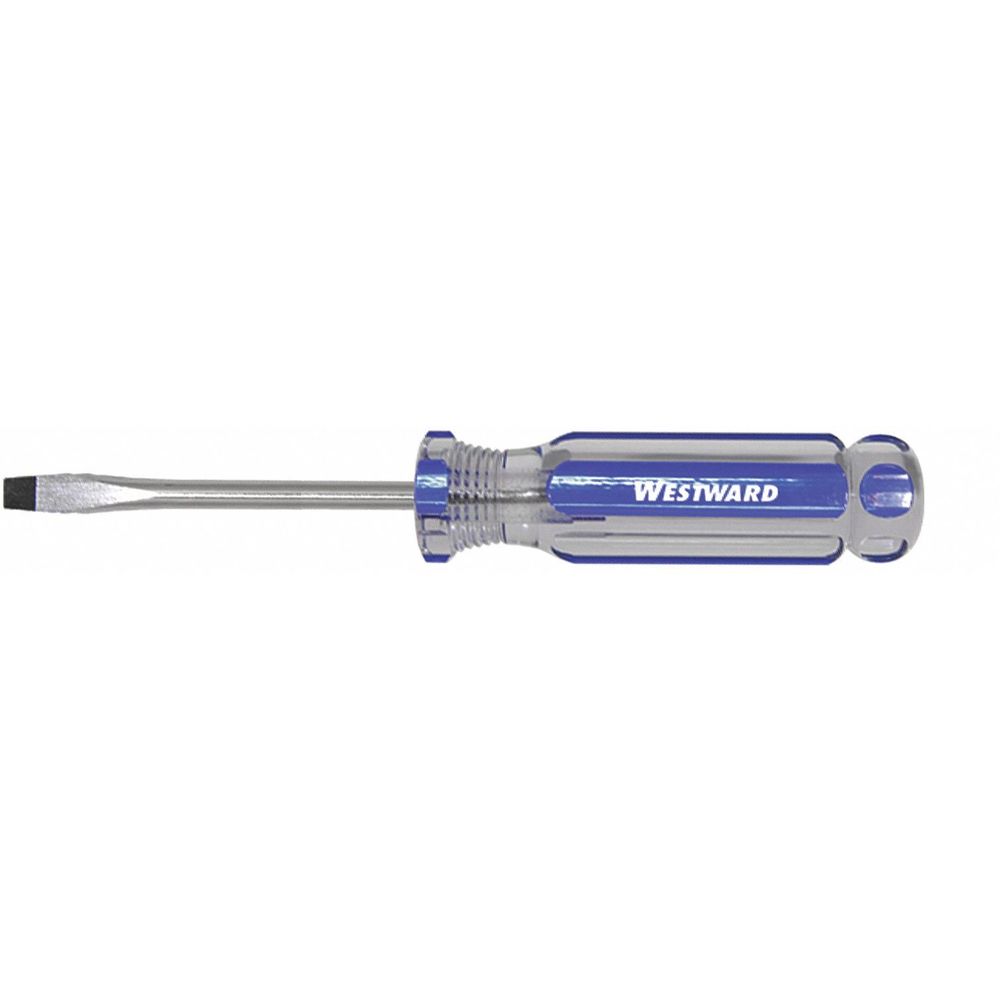 Alloy Steel Screwdriver with 2 Inch Shank and 1/8 Inch Standard Tip