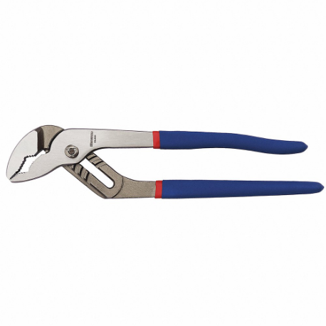 Tongue and Groove Plier, V, Groove Joint, 2 3/4 Inch Max Jaw Opening