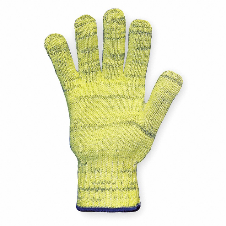 防割手套，灰色/黃色，L，Pr