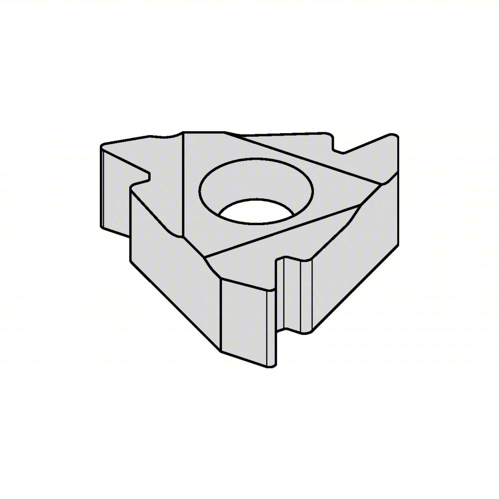 WIDIA 2IRA55 Threading Insert, 55 Degree, Internal, 2Ira Insert, Right Hand, 48 Max. Thread Pitch | CV3GHK 273MT3