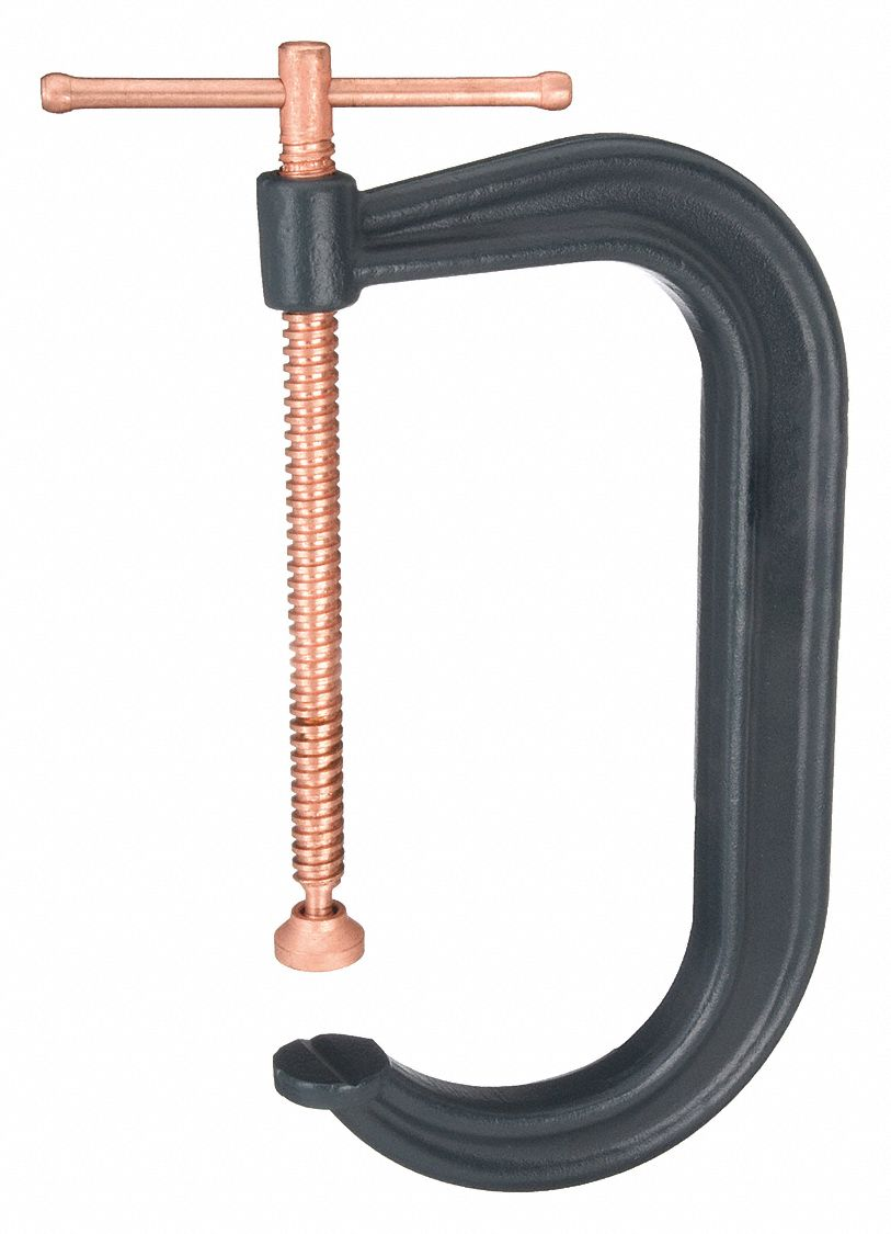 WILTON TOOLS 410-P C-clamp 10 Inch 6 Inch D 8000 Lb | AB7ZLZ 24W091 / 14285