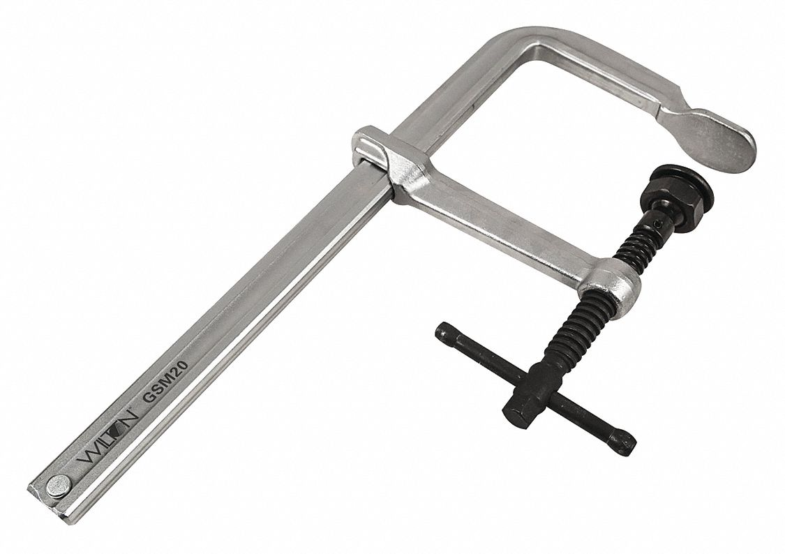 WILTON TOOLS GSM20 Bar Clamp, Heavy Duty, Sliding T Handle, 8 Inch Opening - | CV3RDR 48FX50