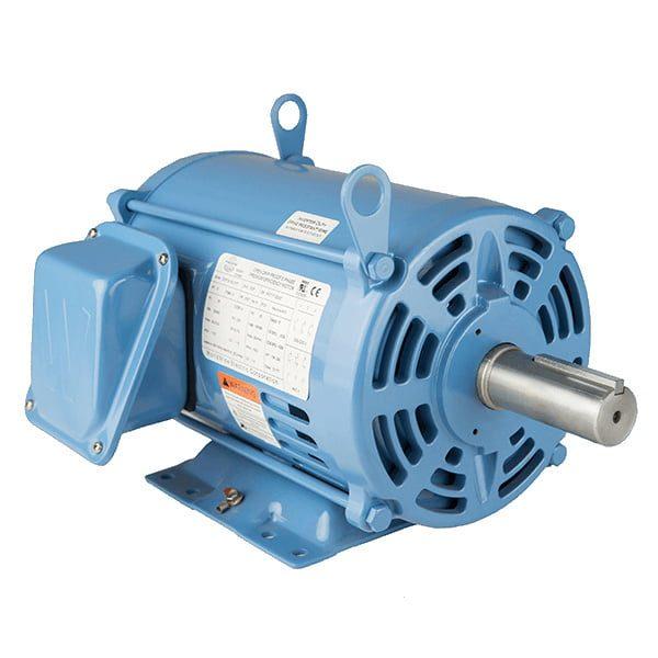 WORLDWIDE ELECTRIC ODP1018215TF2 Motor, ODP, 10 HP, 1800 RPM, 208
