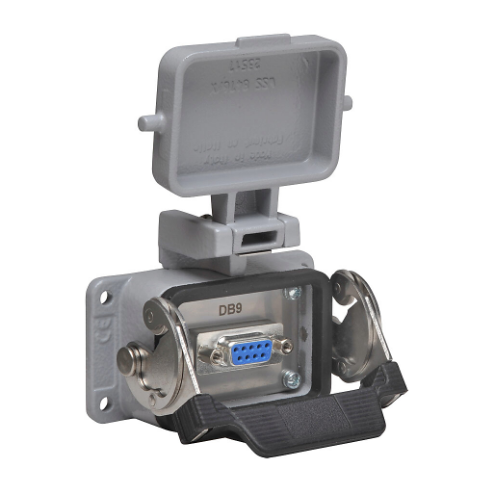 Panel Interface Connector, 9-Pin D-Sub Connector With Female Exterior/Male Interior
