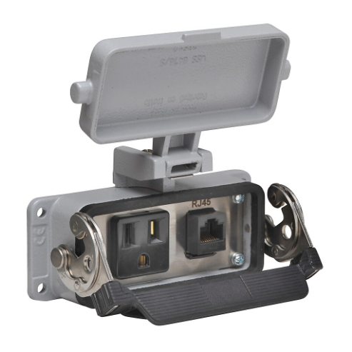 Panel Interface Connector, Single 120 VAC Outlet