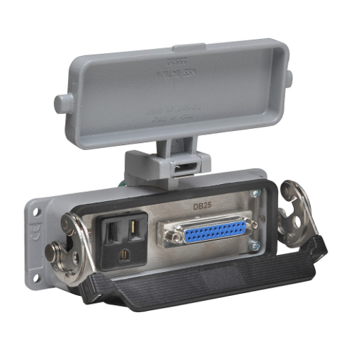 Panel Interface Connector, Single 120 VAC Outlet